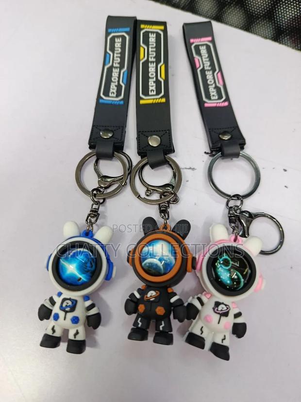 Space Unisex Key Holders Keychains - thumbnail 2