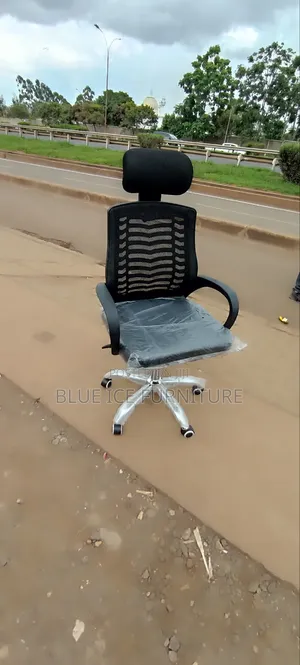 Modern High Back Headrest Chair