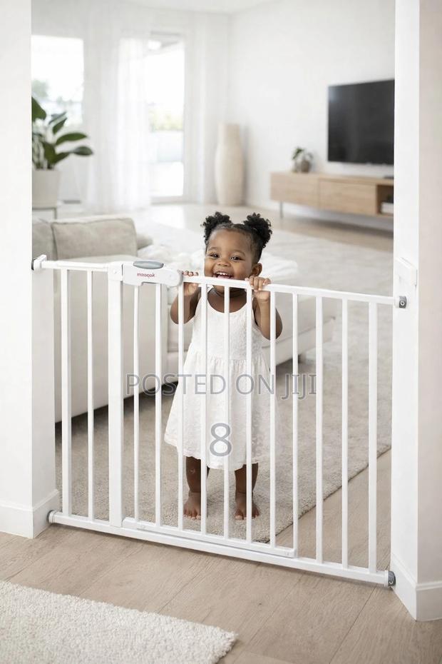 Durable Safety Gate for Stairs – Child Protection