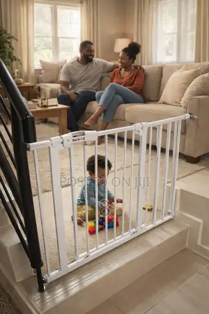 Baby Gate With Lock System – Extra Child Safety