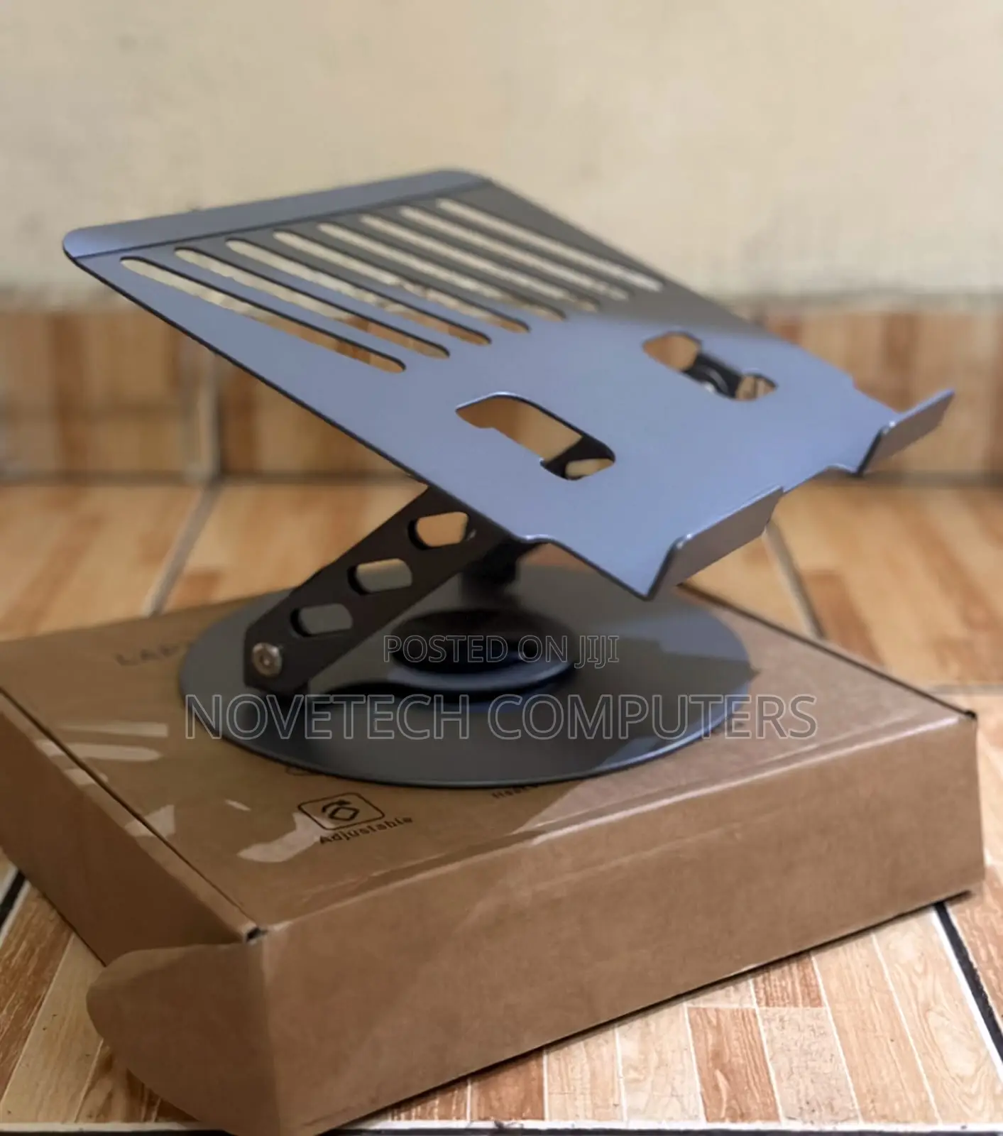 Rotating Laptop Stand – 360° Adjustable Foldable Aluminum All Laptops