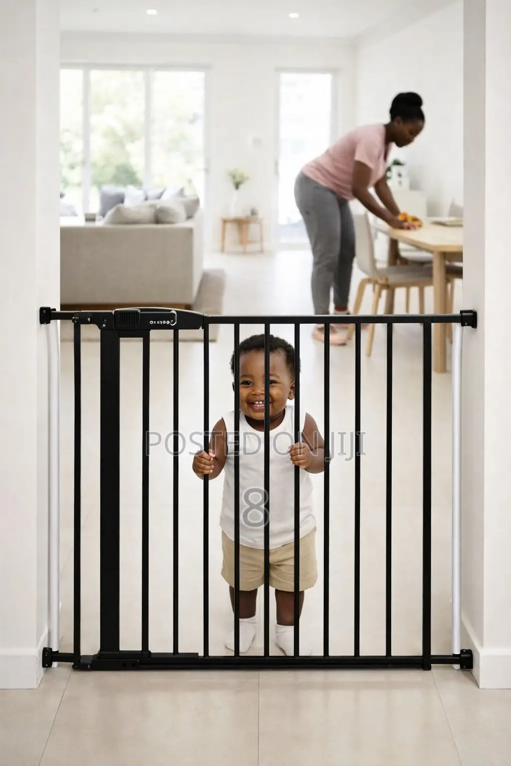 Pressure Mount Baby Gate – Easy No Drill Install