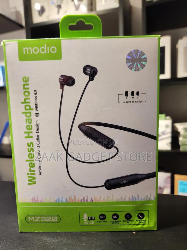 New Wireless Neckband With Arbitrary Curved Design-Mz300