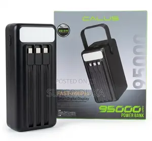Calus Fast-H95pro 95000mah Power Bank - 22.5w Fast Charge Led Light