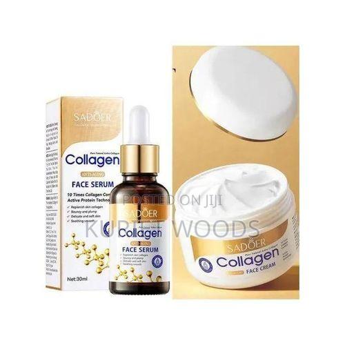 2 In1collagen Face Serum Anti Aging Collagen Face Cream Anti Wrinkles
