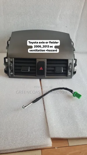 Toyota Axio or Fielder 2006_2013 Ac Ventilation and Hazard Available