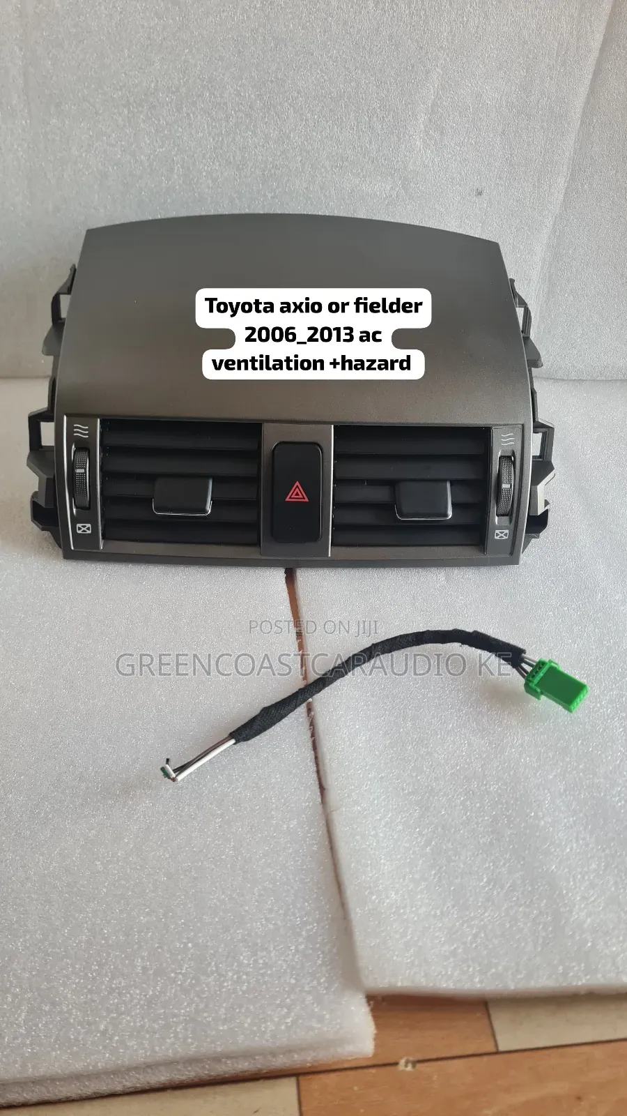 Toyota Axio or Fielder 2006_2013 Ac Ventilation and Hazard Available