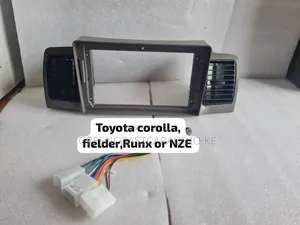 Toyota Runx, Fielder, Nze 2002+Android Radio Console and Ventilation