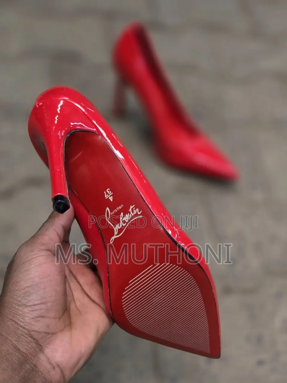 Red Ladies Loubotins ( Red Bottoms ) Size 37-42