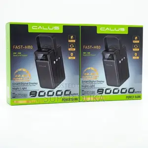 Calus Fast-H80 80000mah Power Bank - 22.5w Fast Charge Led Display