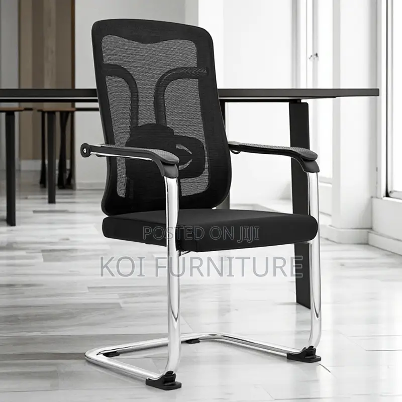 Office Chair : Mesh Office Guest Chair With Arms
