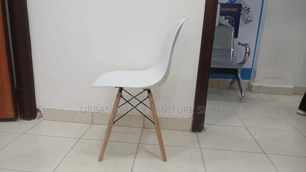 White Plastic Eams Modern Design - main view