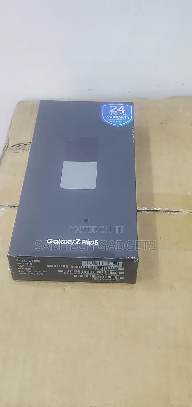 New Samsung Galaxy Z Flip 5 256 GB Black