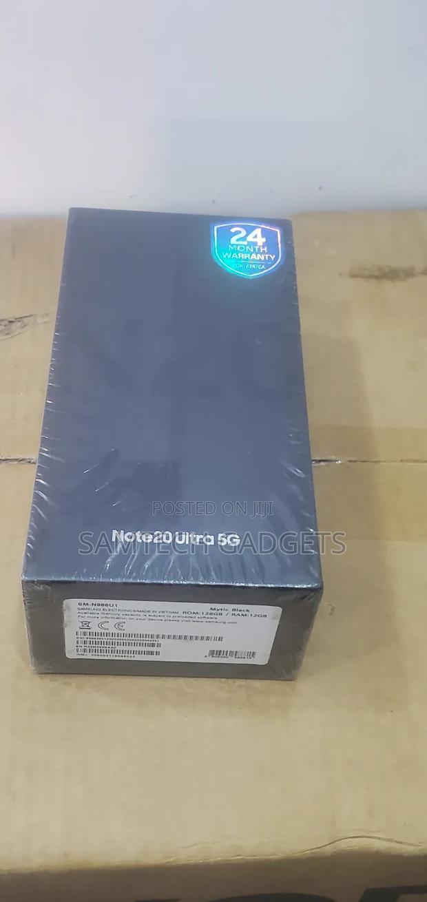 New Samsung Galaxy Note 20 Ultra 256 GB Black