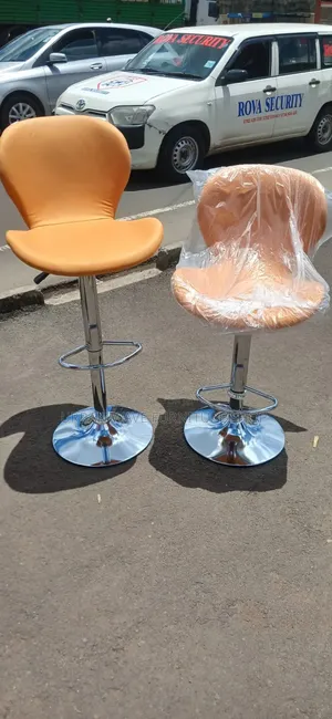 Orange Bar Stools