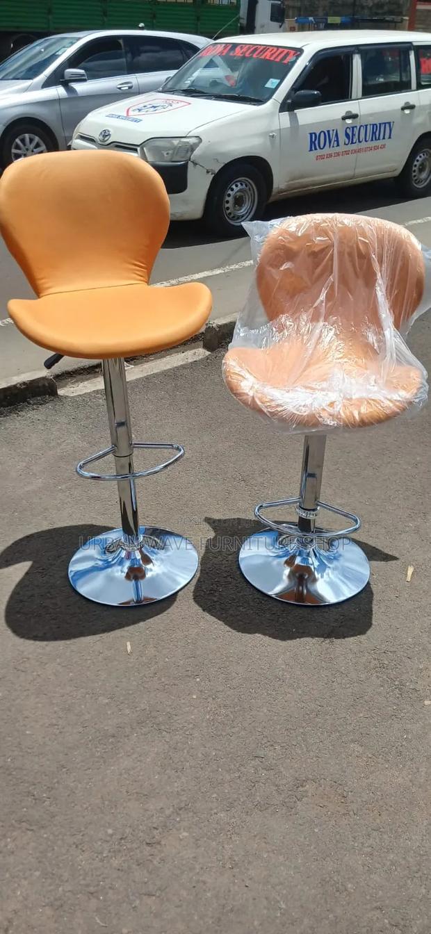 Orange Bar Stools