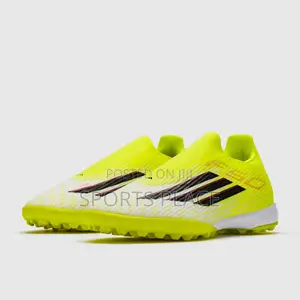 Adidas F50 League Neon Green Ag Tf Football Boots