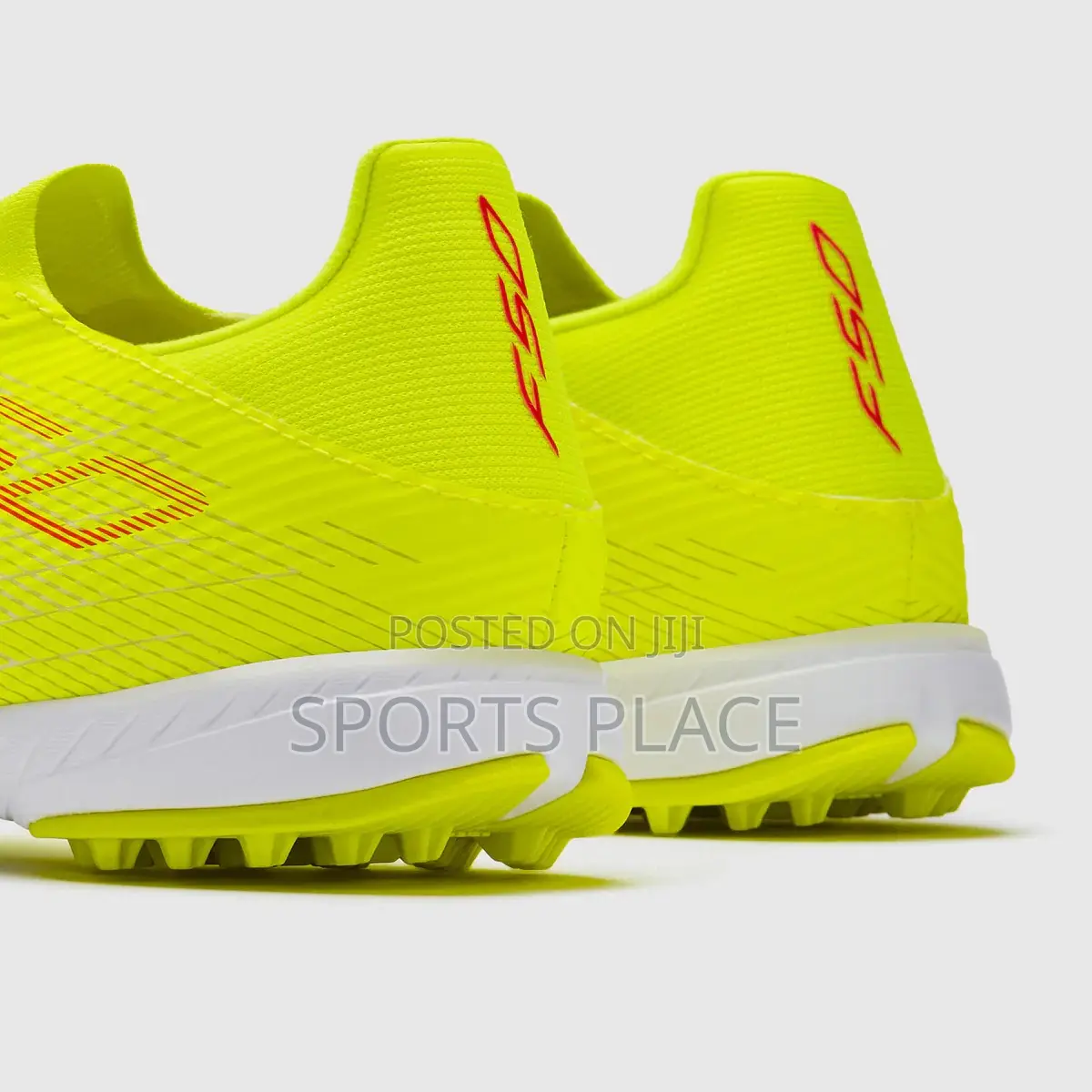 Adidas F50 League Neon Green Ag Tf Football Boots