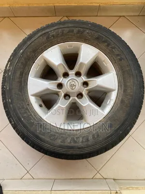 Prado Spare Tire Dunlop