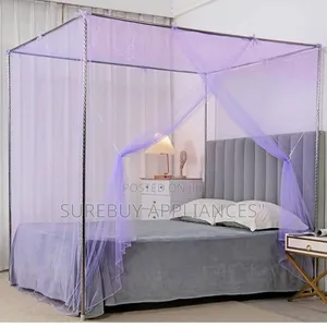 6x6 Four Stand Mosquito Net – Heavy Duty Frame