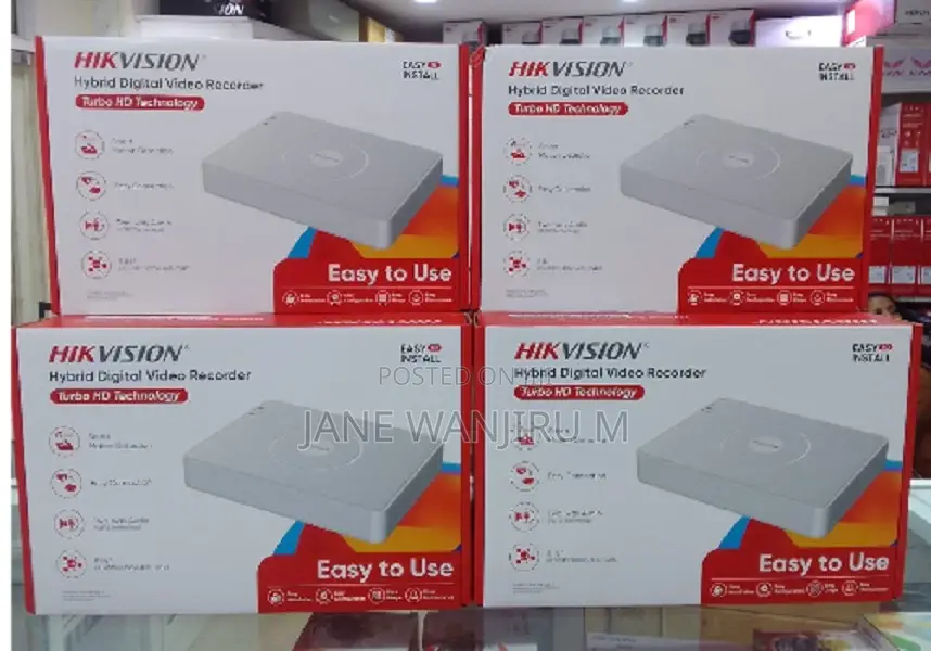 New 7200 Series Hikvision DVR 16channels Upto 1080p