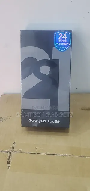 New Samsung Galaxy S21 Ultra 5G 256 GB Black