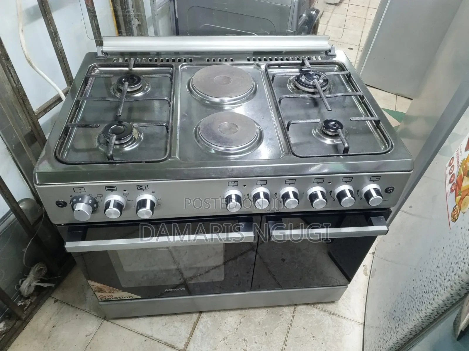 Stainless Steel 6burner Cooker