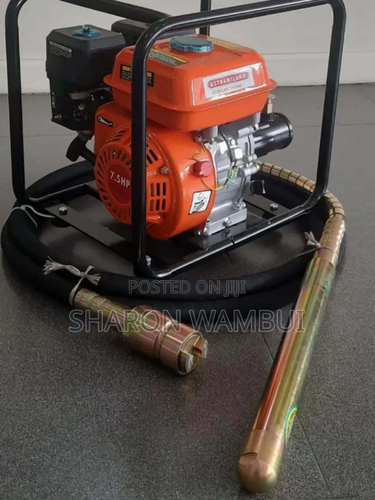 Astamilano Concrete Vibrator With Poker Shaft/Vibrator and 45mm Poker