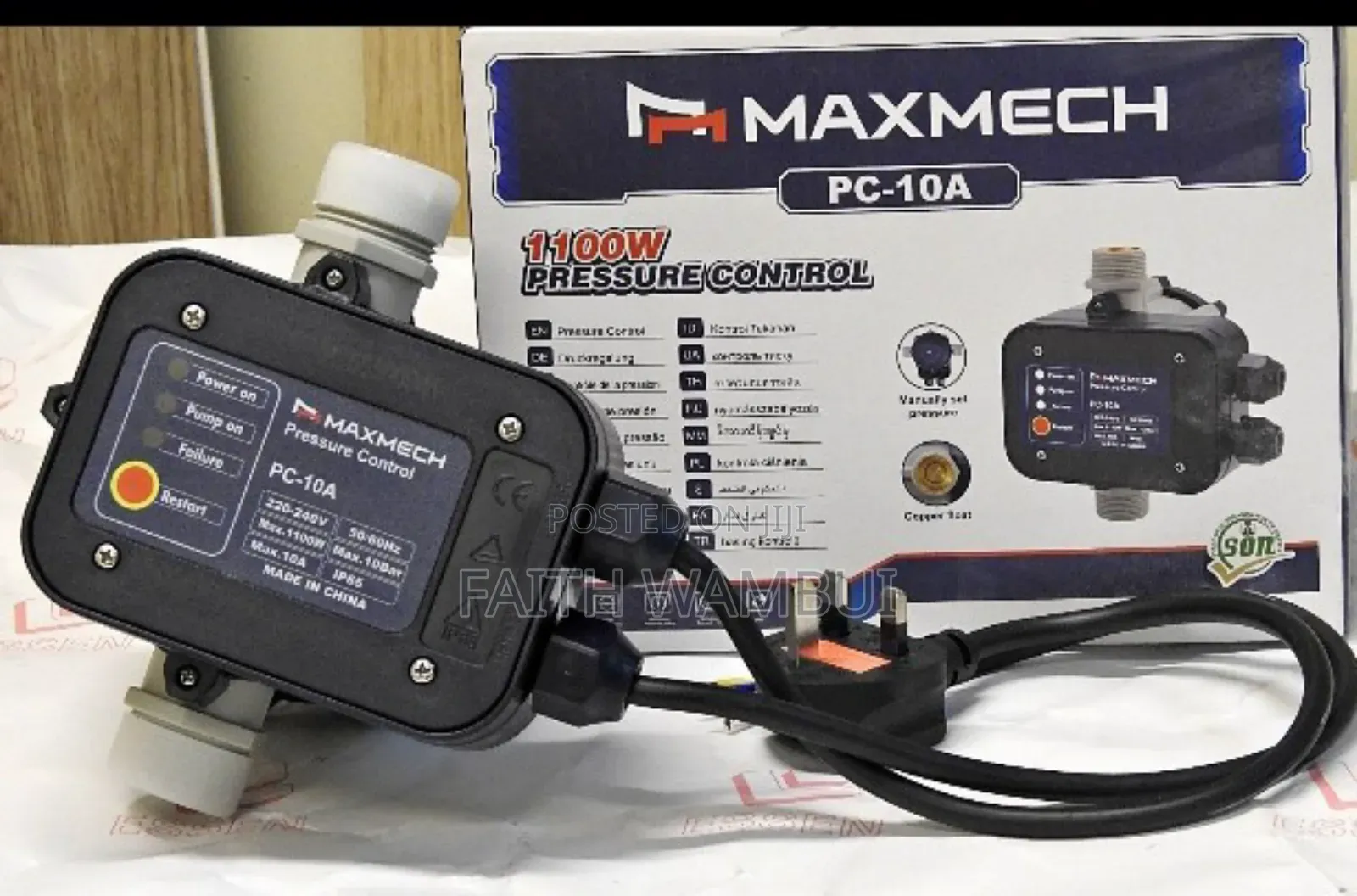 Maxmech Pressure Control Pc -10a