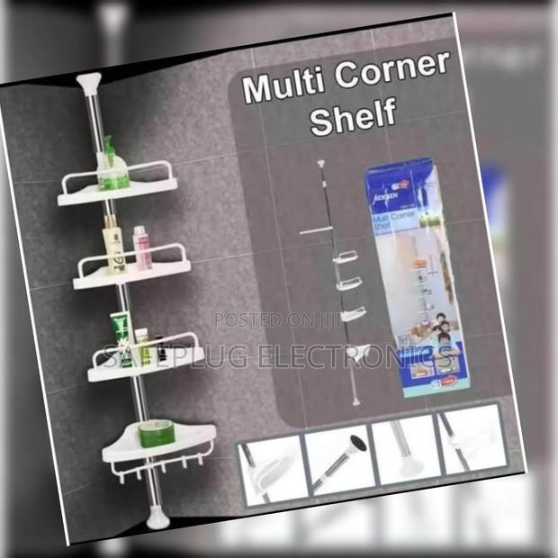 Telescopic Corner Shelf (4 Levels)