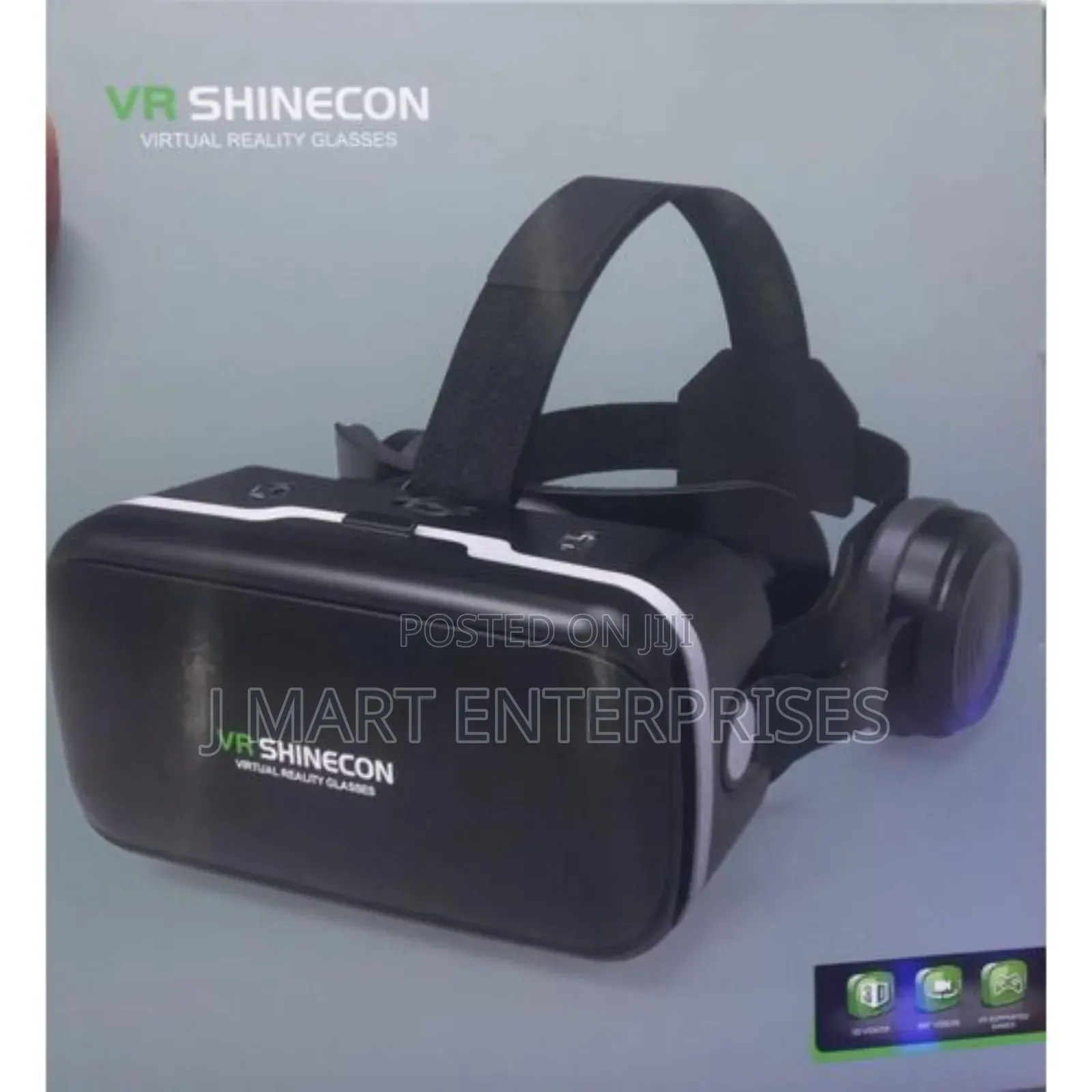 Virtual Reality Vr Headset 3d Glasses Headset
Movies,Games in Hd