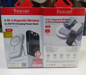 4-in-1 Magnetic Wireless Power Bank 10000mah 22.5w Fast Charger -aw