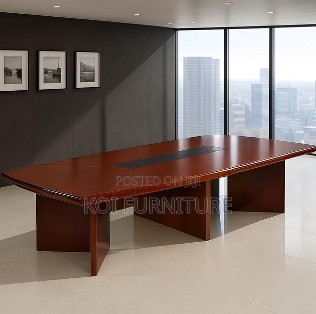 Office Table : 3000mm Office Boardroom Table - thumbnail 6