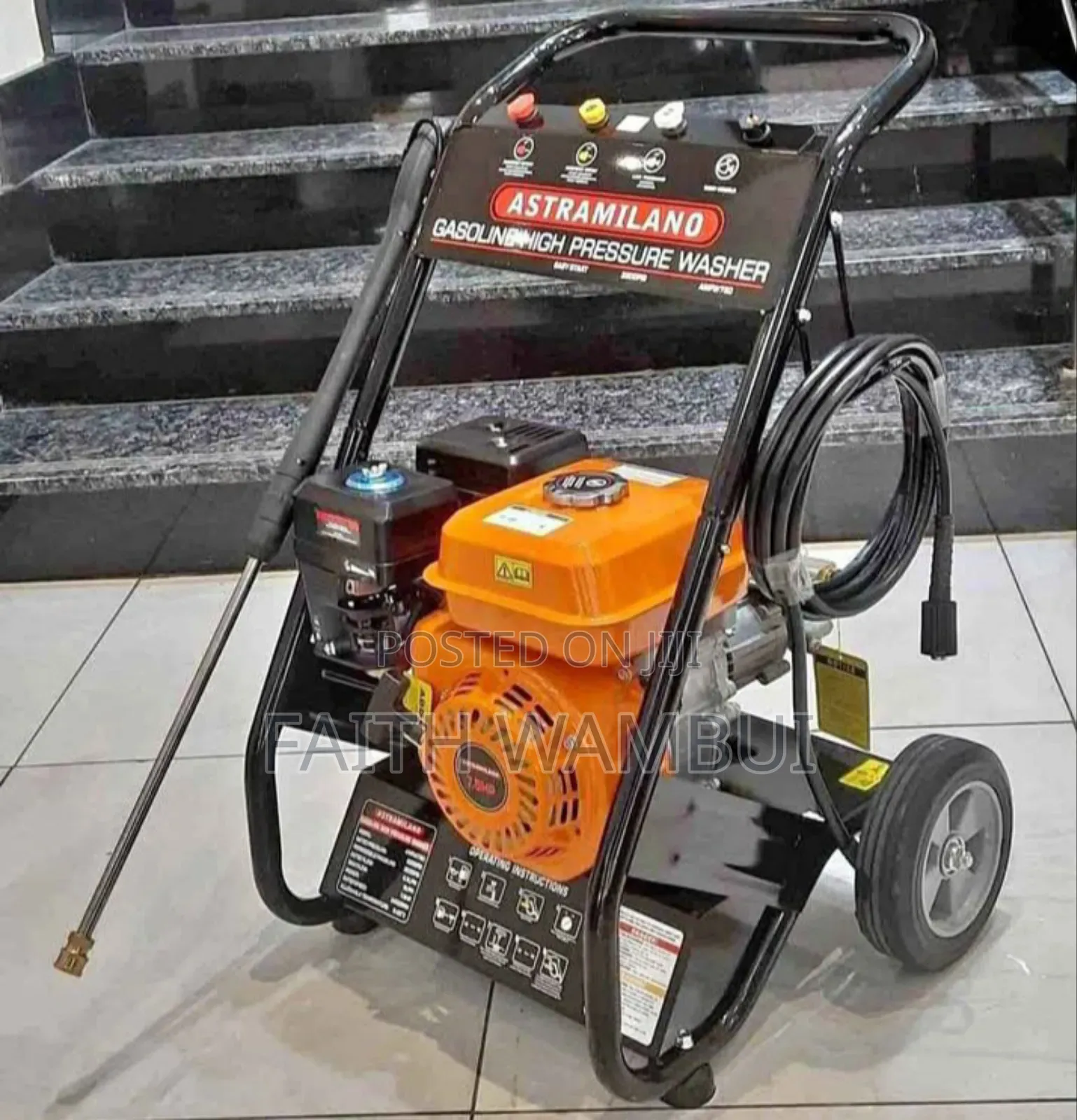 Astra Milano Carwash Machine 3600psi/Gasoline Car Wash ,3600 Psi