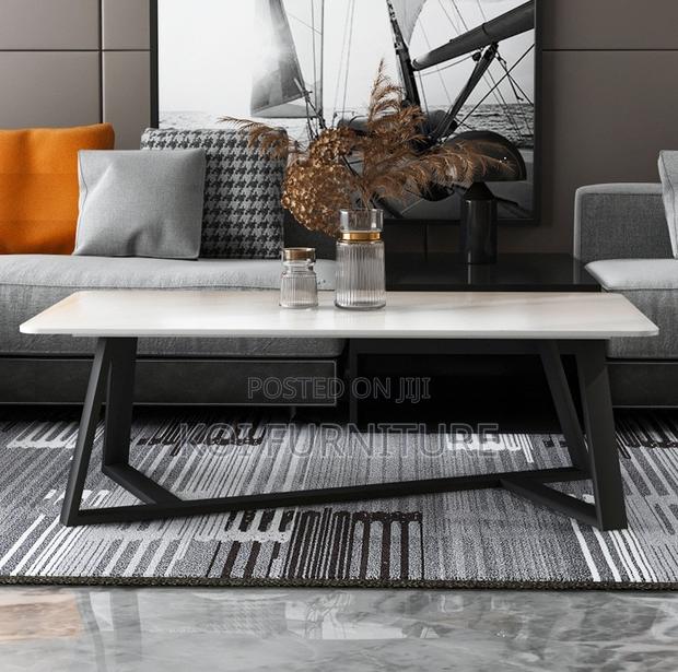 Home Table; Elegant Rectangular Center Table With Premium Finish - thumbnail 5