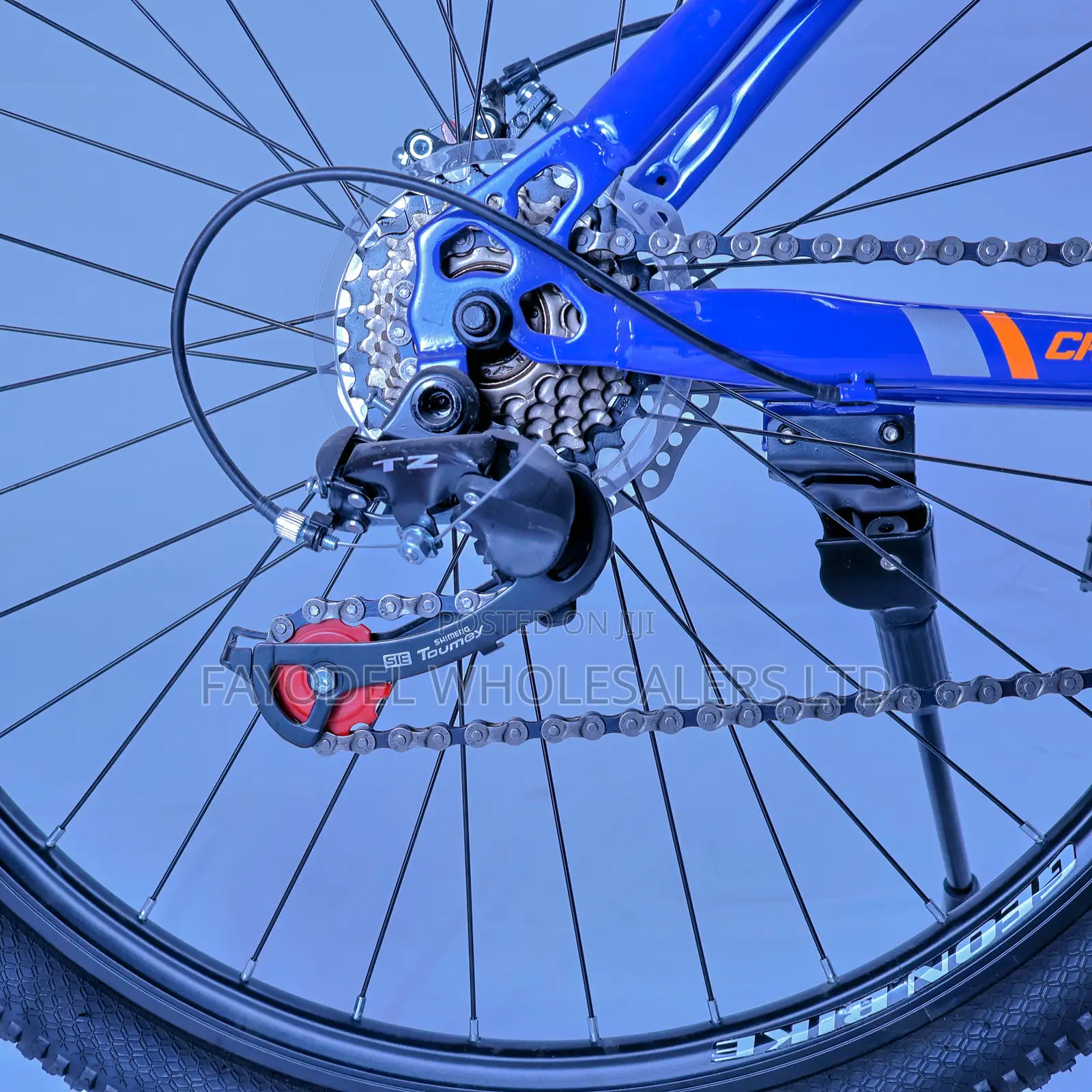 Crossroad Cr-350 Hardtail Mountain Bike - 26-Inch Blue Orange