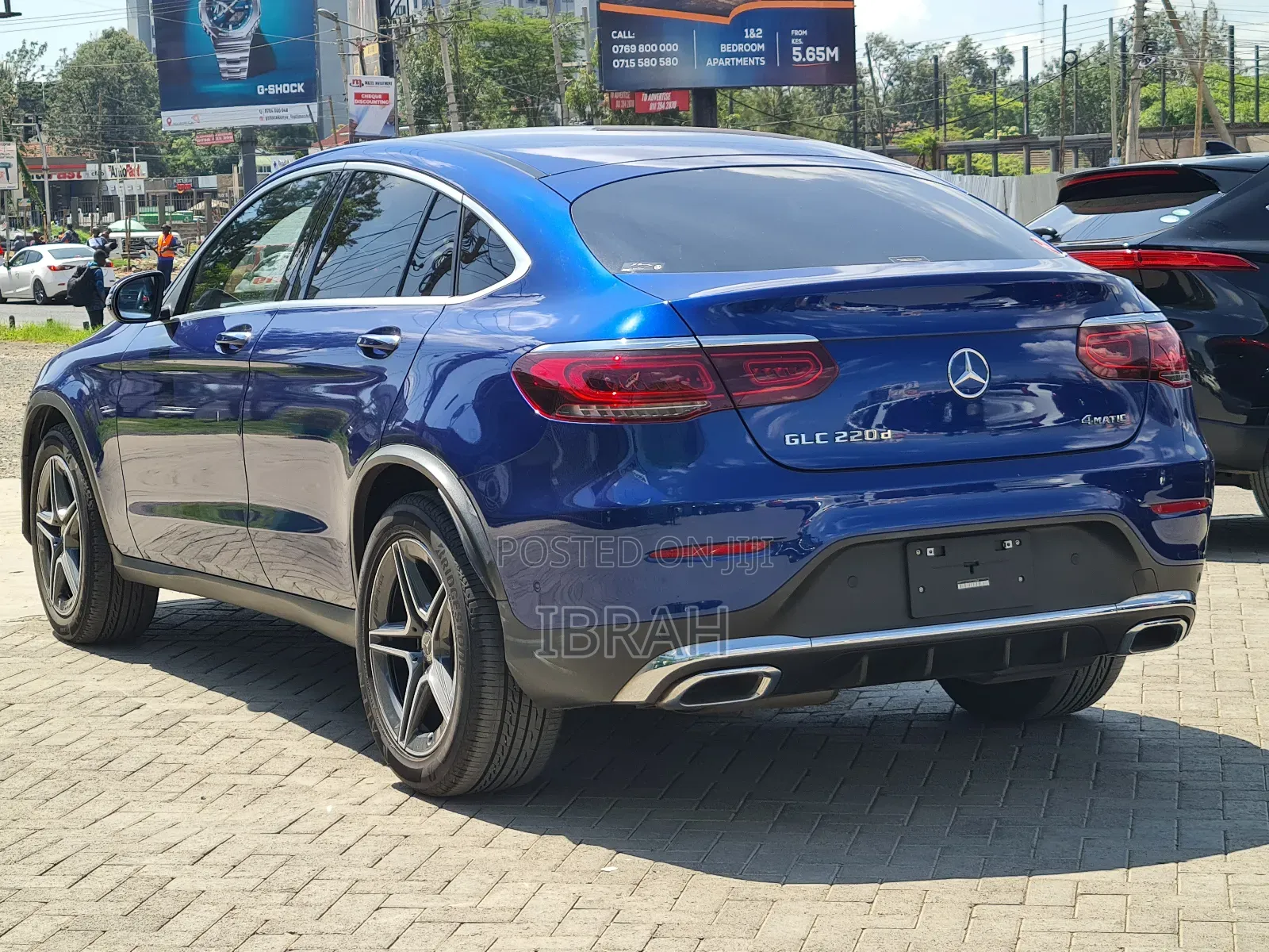 Mercedes-Benz GLC-Class 2019 Blue