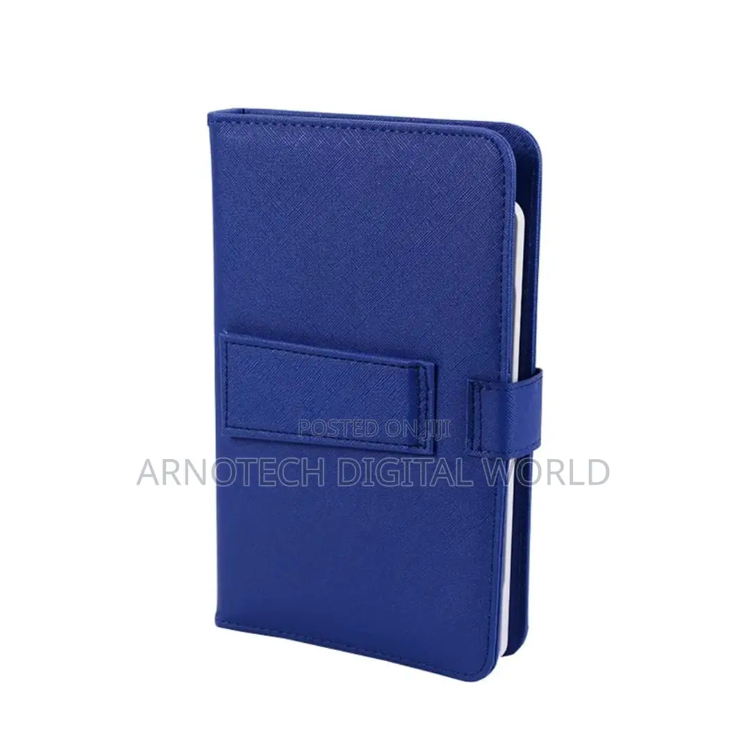 Blue Bt 3.0 Wireless Keyboard Cover With Leather Case for Smart Phone