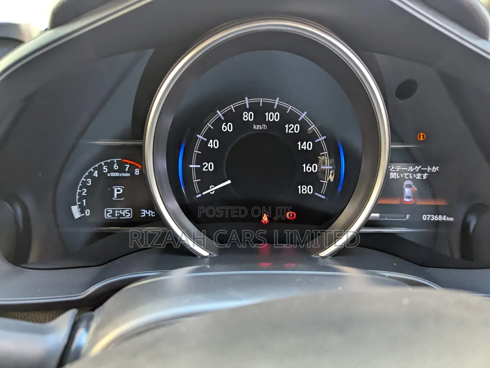 Honda Fit Sport 2019 Blue