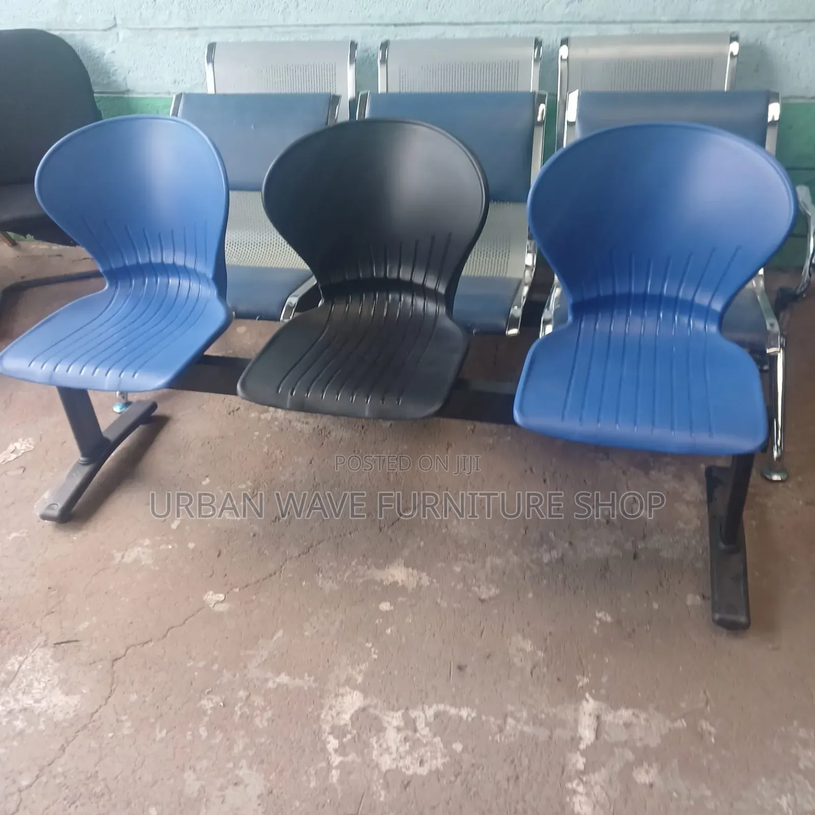 Plastic 3 in 1 Link Chair