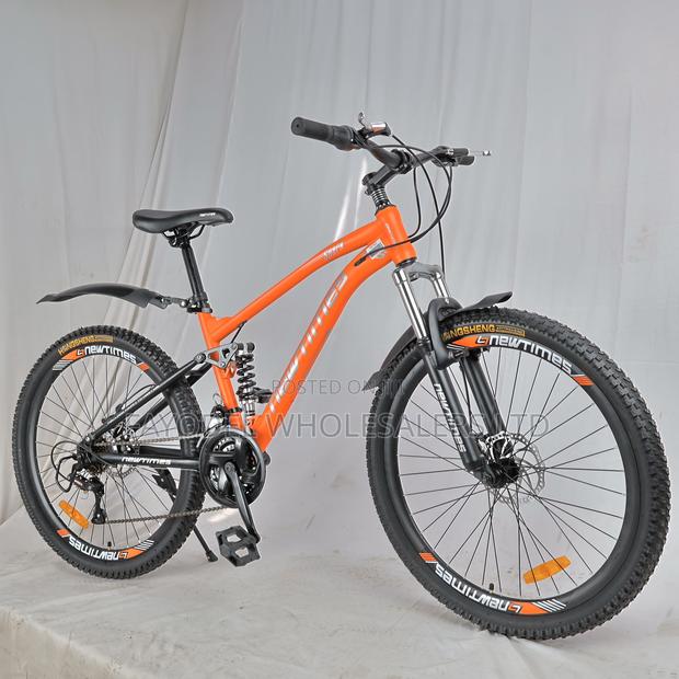 Durable Newtimes Spark MTB - Size 26-Inch for Commuting Trails