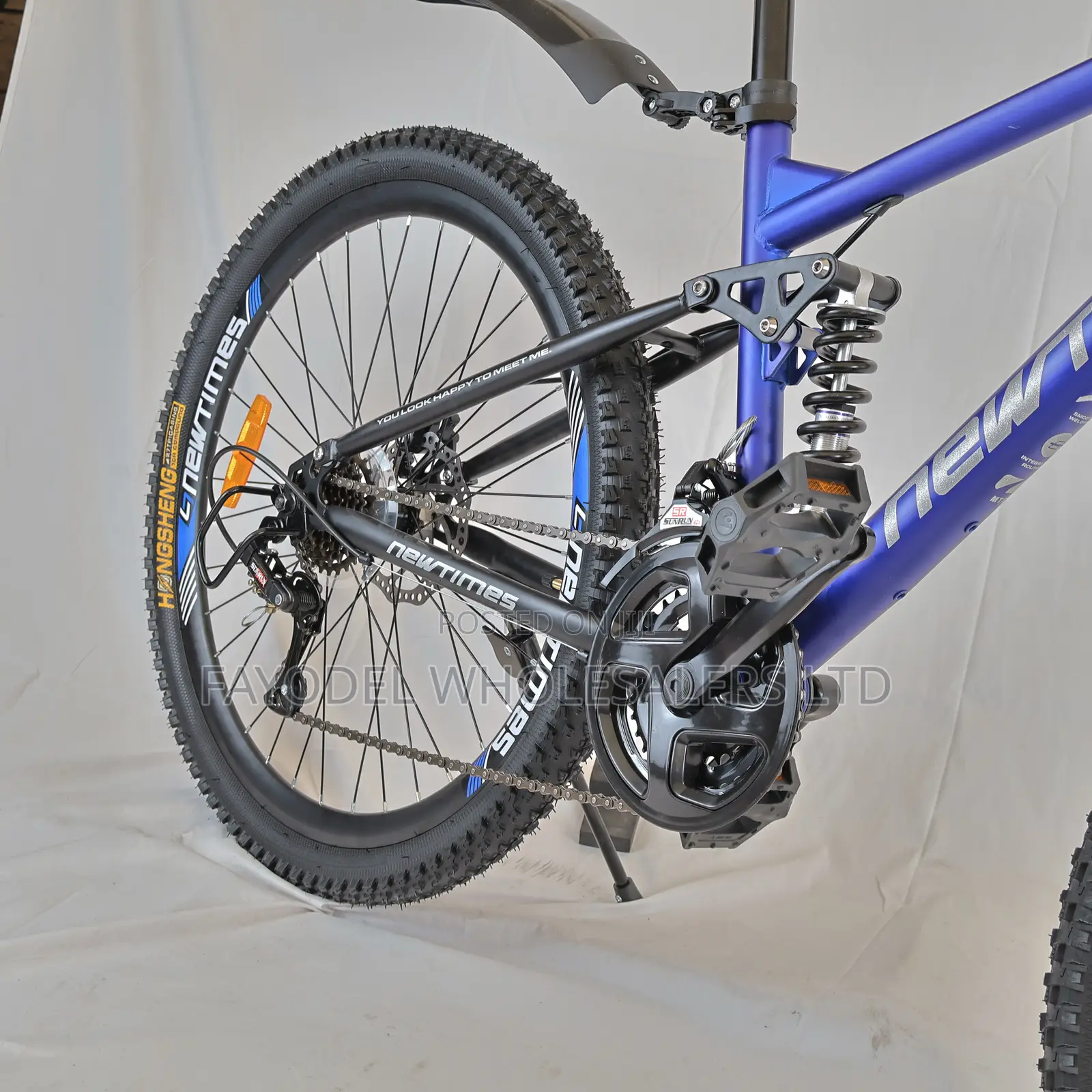 Newtimes Spark Size 26-Inch Mountain Bike With Coil Rear Shock26