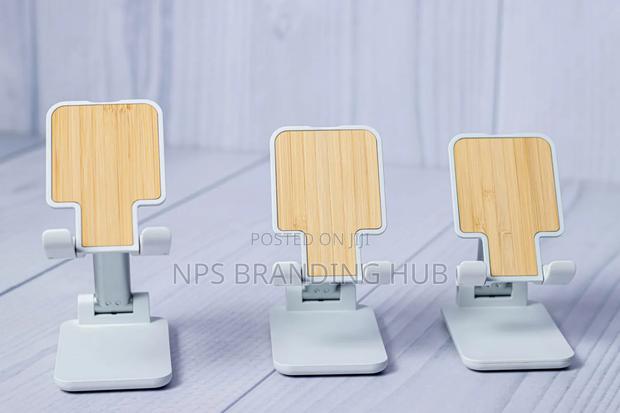 Bamboo Phone Holder Hub - thumbnail 4