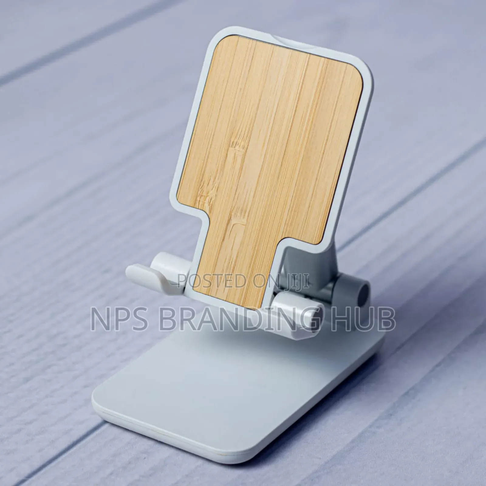 Bamboo Phone Holder Hub