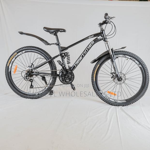 Newtimes Size 26 Dual Suspension Bicycle - All-Terrain Off-Road Bike