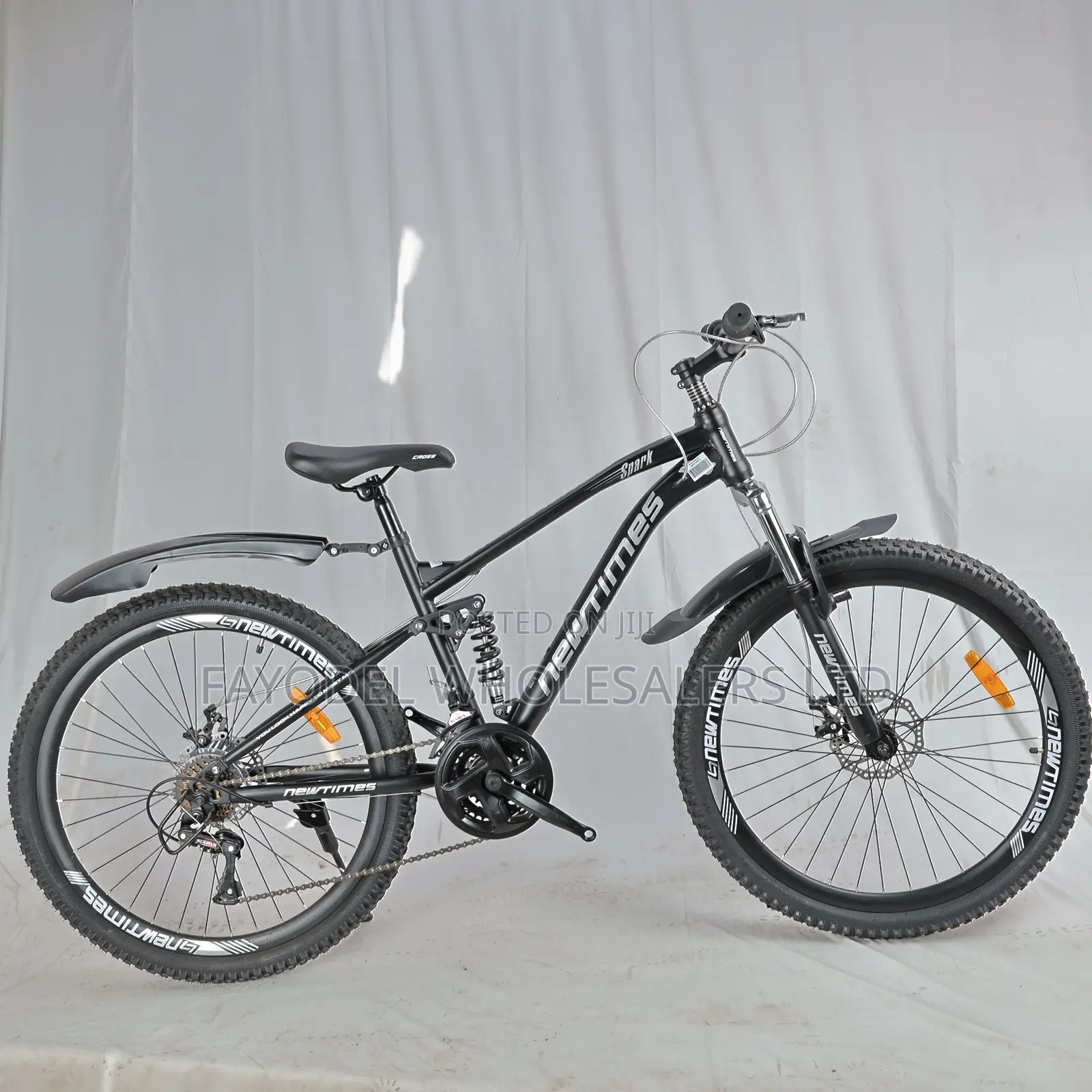 Size 26 Newtimes Off-Road Bicycle - Dual Suspension Bike