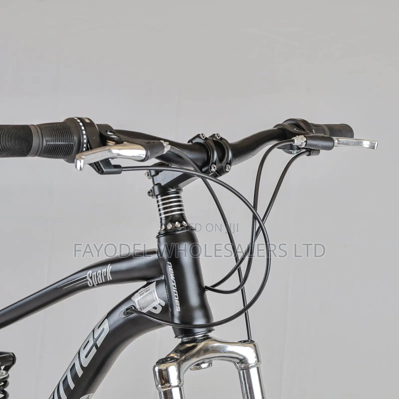 Durable Newtimes Spark MTB - Size 26-Inch Commuting Bicycle Bike