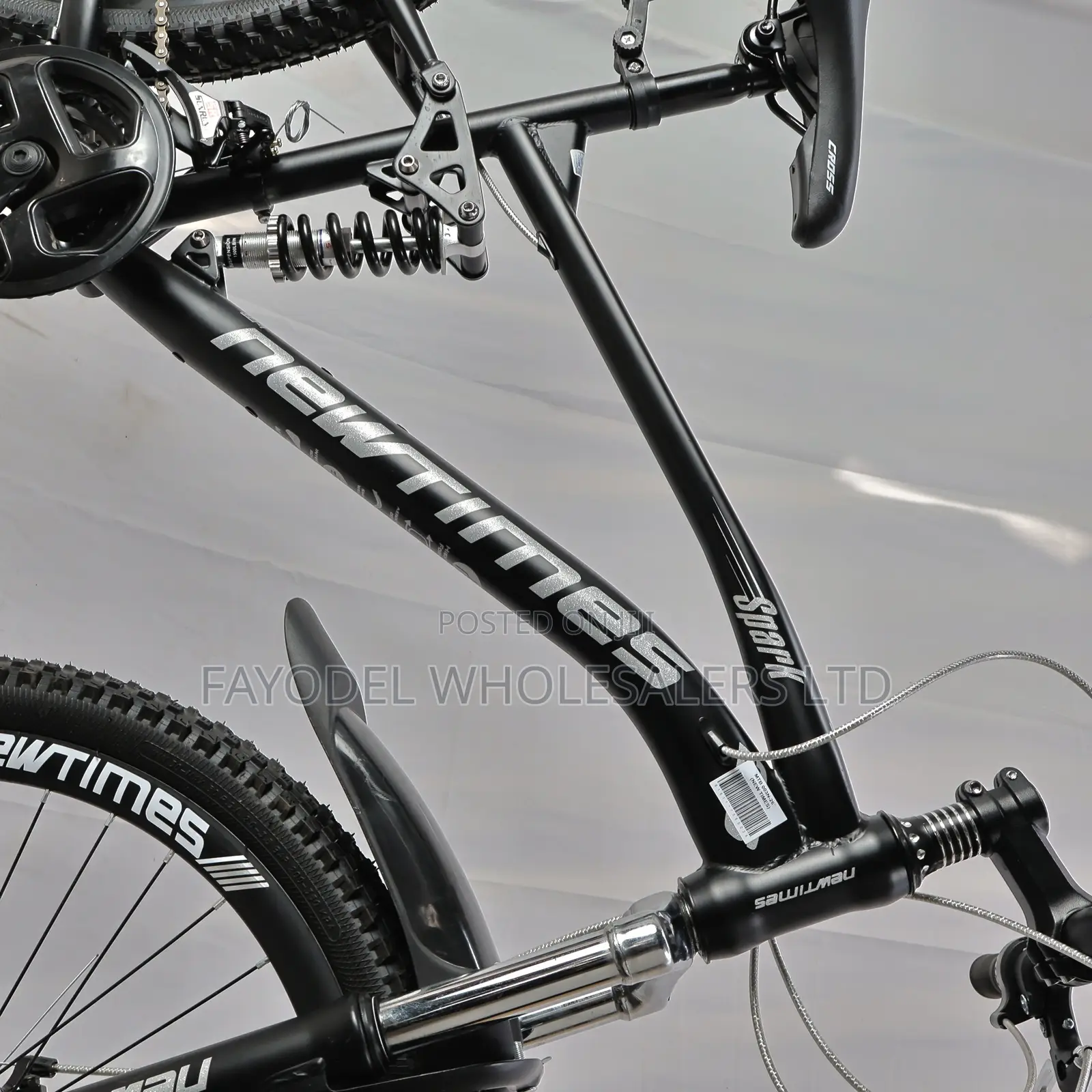 Durable Newtimes Spark MTB - Size 26-Inch Commuting Bicycle Bike