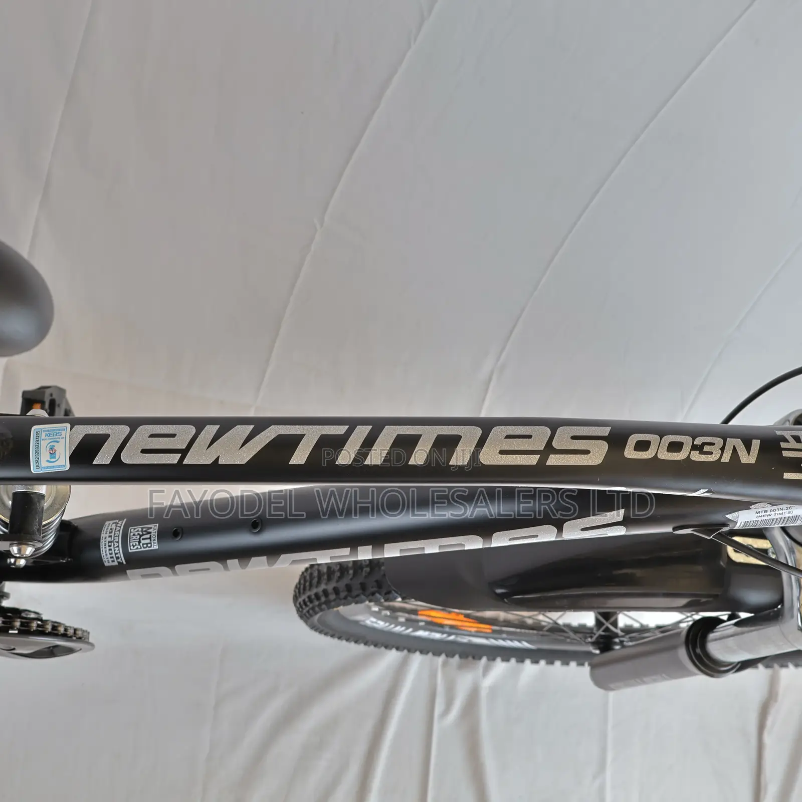 Durable Newtimes Spark MTB - Size 26-Inch Commuting Bicycle Bike