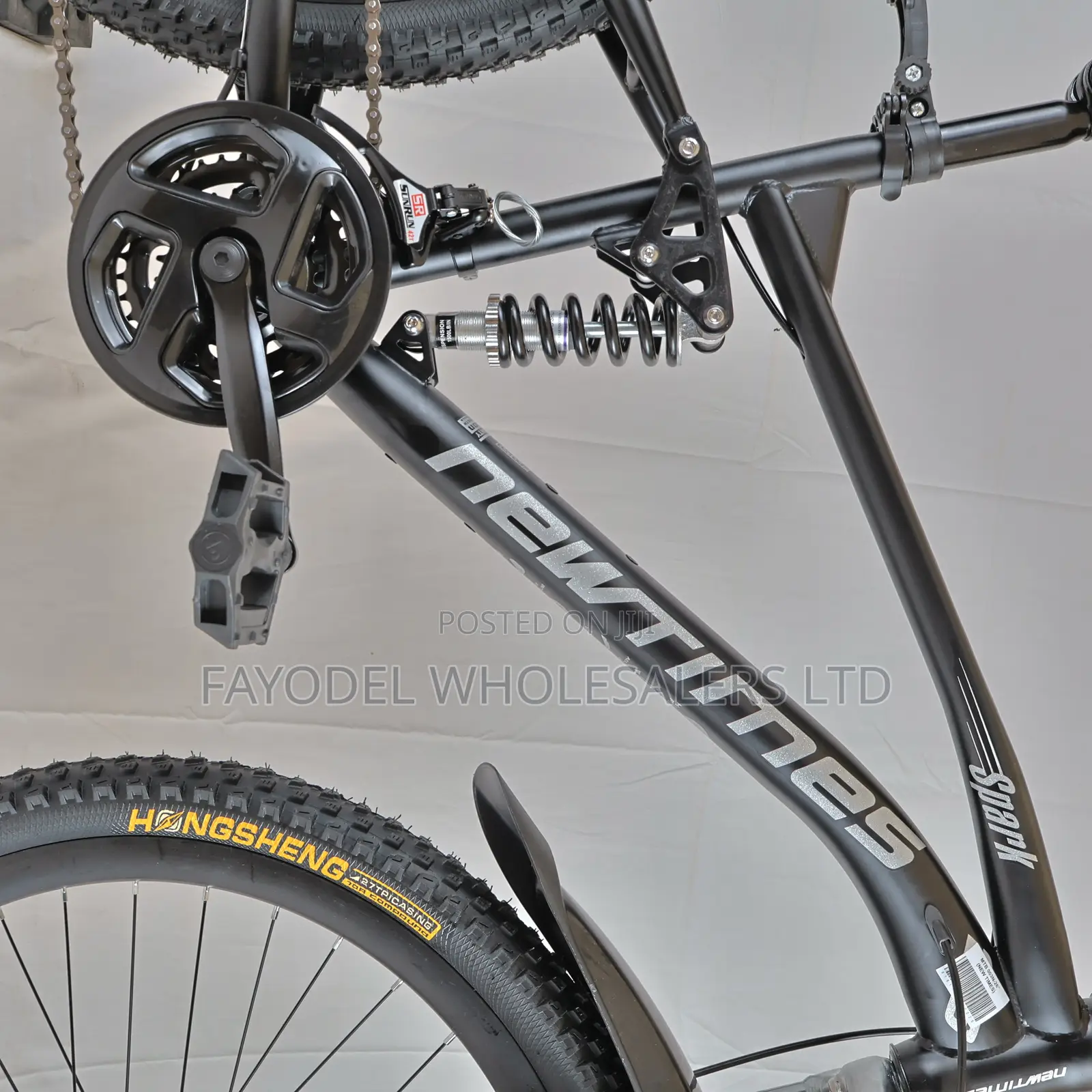 Durable Newtimes Spark MTB - Size 26-Inch Commuting Bicycle Bike